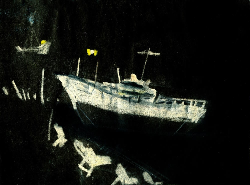 Mihail Zablodski drawing  Cape Fear