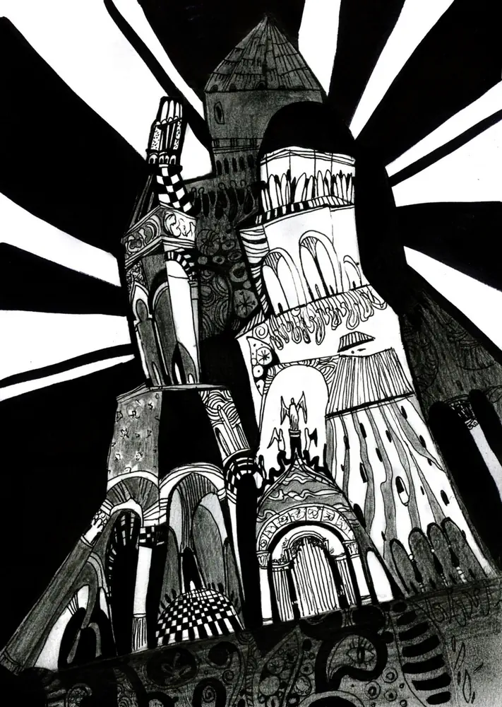 Mihail Zablodski drawing   Wonderland