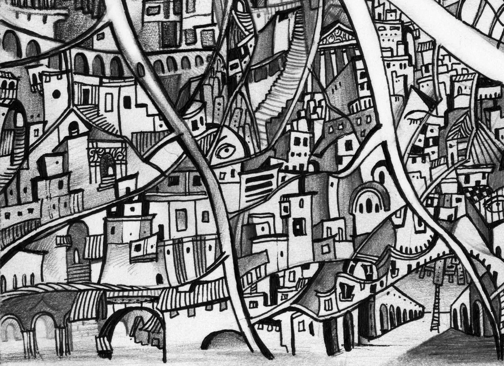 Mihail Zablodski  drawing 