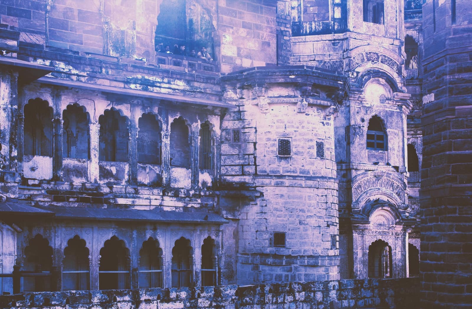 Indian streets Mihail Zablodsky