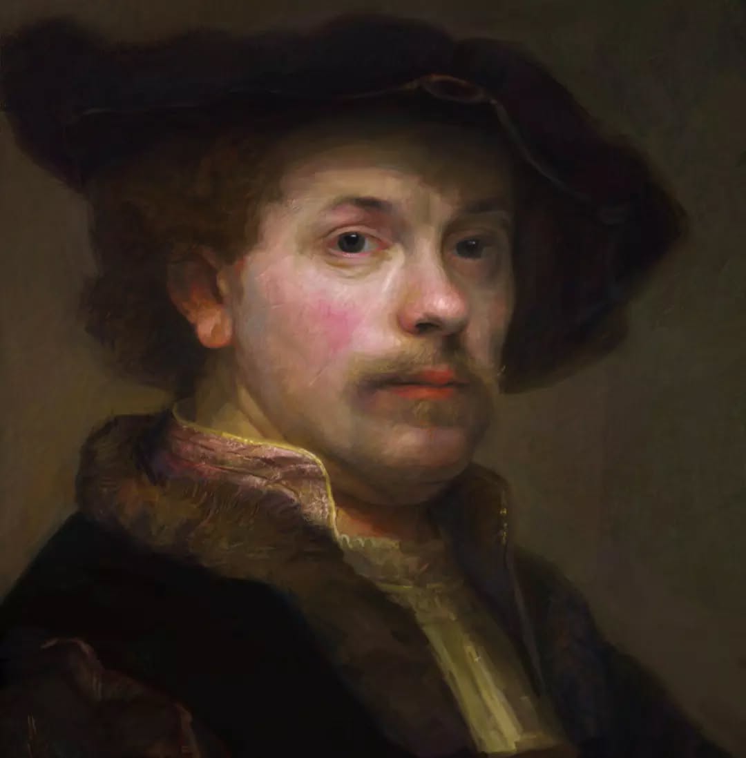 Rembrandt master copy Zablodsky