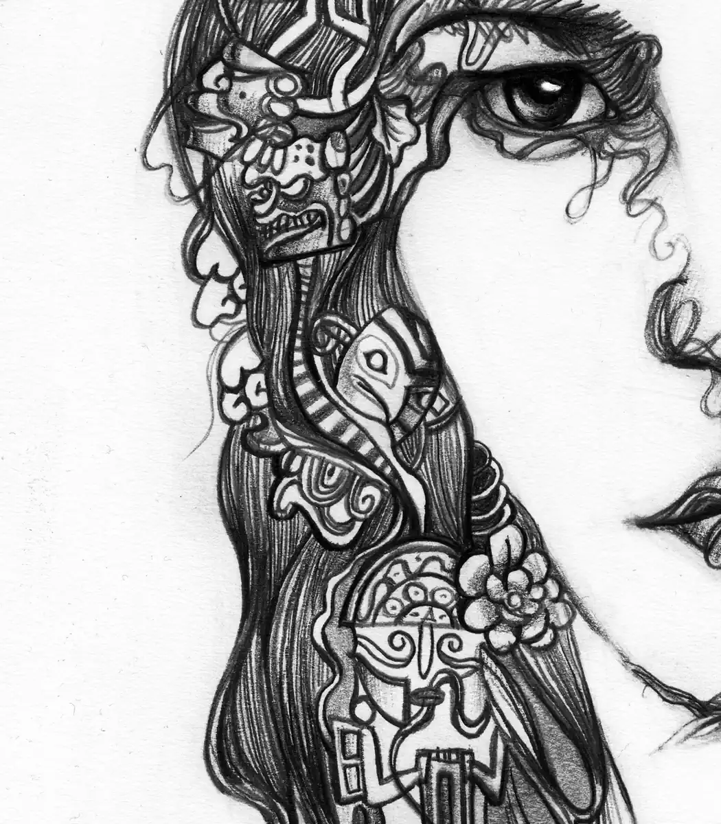 Mihail Zablodski  drawing 