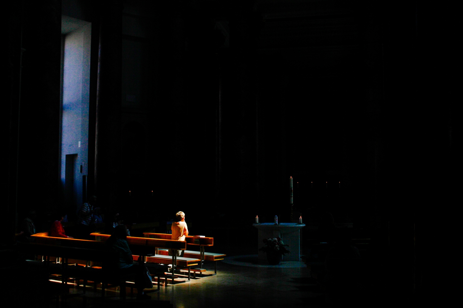 The Believer mystical portrait by Mihail Zablodsky